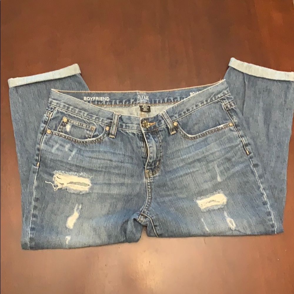 A.n.a. Boyfriend Jeans Petite